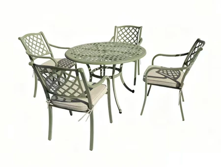 Woodlodge Painswick 4 Seat Dining Set Sand